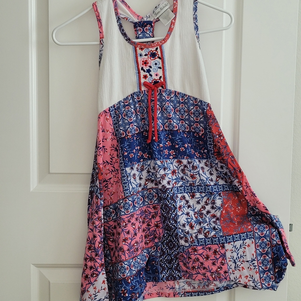 Girls dress and sweatershirt